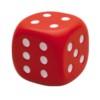 Small Dice Red