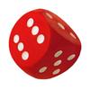 Large Dice Red